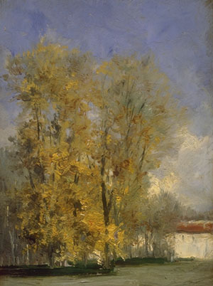 Spanish Landscape Painting Carlos De Haes Attributed To Vista Madrid View Of C1855 65 The Seen Here Has Changed Little Since Early 19th Century